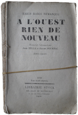 Couverture de  A l'ouest rien de nouveau