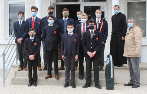 Visite des collégiens de l’école Saint Michel