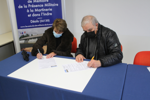 Signature de la convention