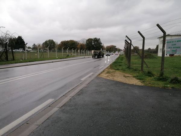 L’arrivée du convoi chez les Amis de La Martinerie