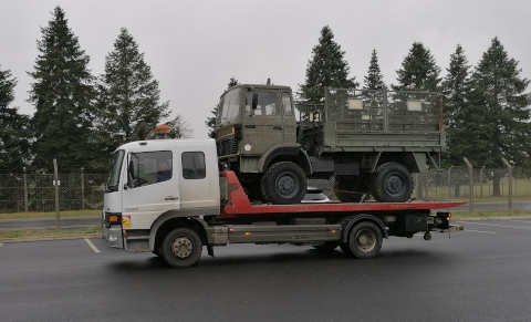 L’arrivée du TRM en provenance de Thenay