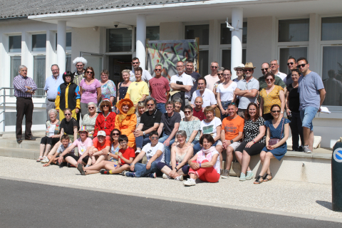 The visitors from the “Masque de Sganarelle”