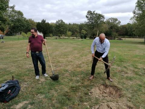 Preparing the field