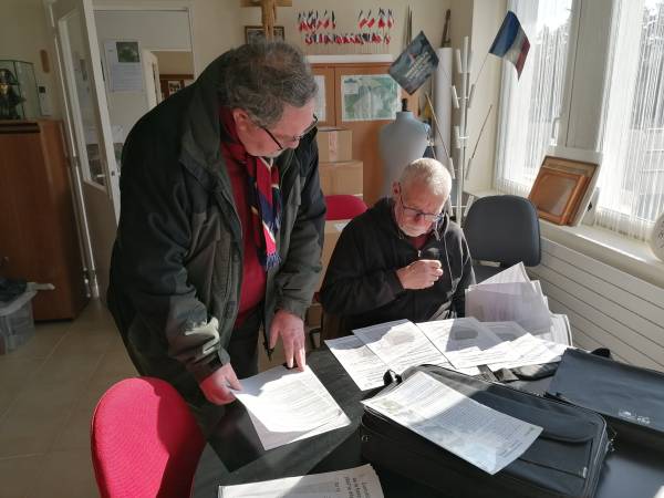 Ou pour étudier les futurs panneaux d’information