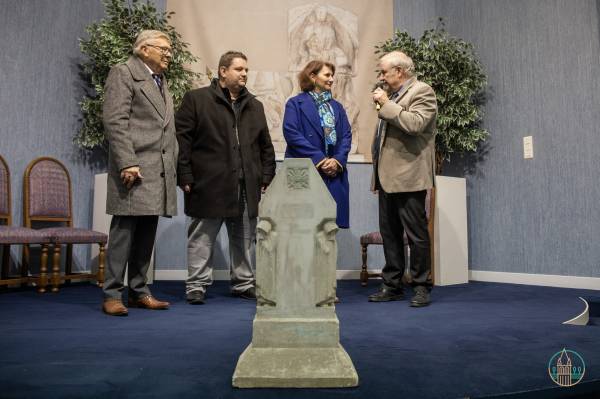 Les remerciements de J.J. Bérenguier président des Amis de La Martinerie ©Stéphane Delétang