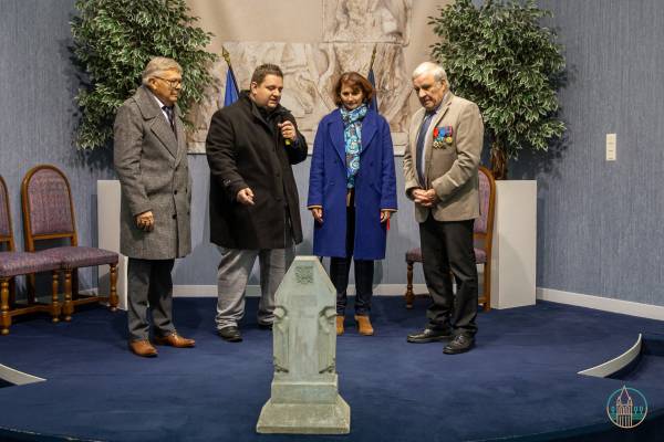 The history of the model by José Figueiredo Gonçalves, municipal councilor ©Stéphane Delétang