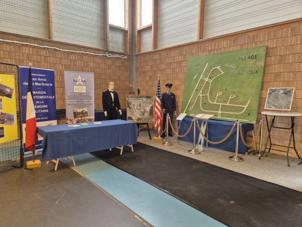 Le stand des Amis de la Martinerie