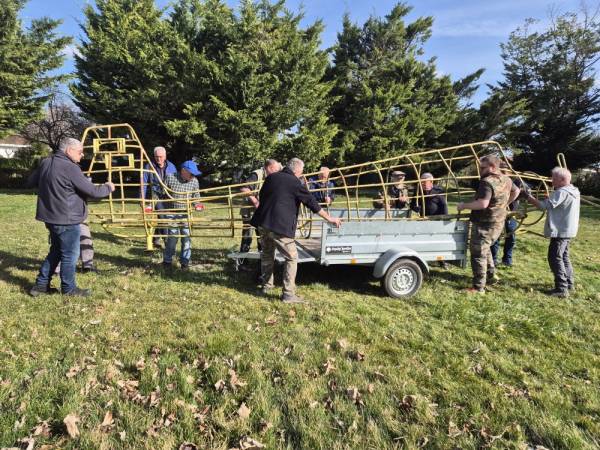 Le déplacement de la structure