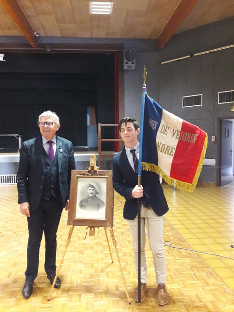 Drapeau Départemental de “Ceux de Verdun”