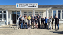 Les anciens du 95ème RI chez Les Amis de La Martinerie