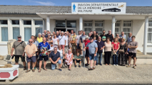 Dimanche 16 août, une soixantaine de visiteurs à La Martinerie
