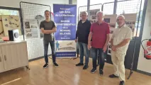 Les Amis de La Martinerie traveling exhibition is currently on display at the La Charmée care home in Châteauroux
