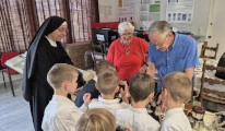 Les quatre classes de l’école primaire Saint Michel à La Martinerie