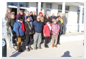 Visite des randonneurs de l’amicale laïque de Châteauroux