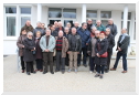 Les membres de l’UNC de Levroux en visite chez les Amis de La Martinerie